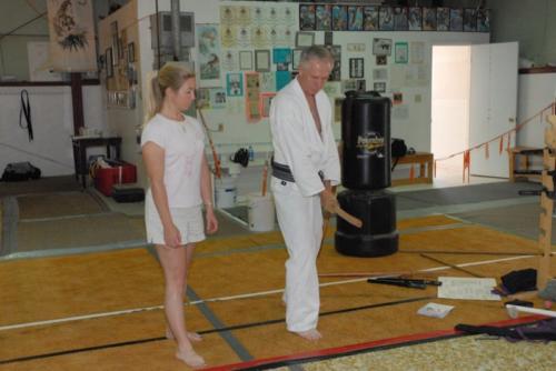 Training with Hanshi T. Sanders Deming N.M 06-08